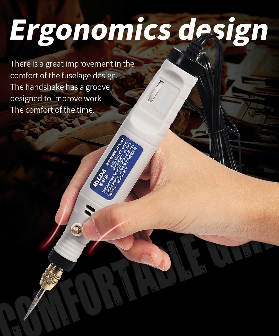 HILDA 18V stylo de gravure Mini perceuse