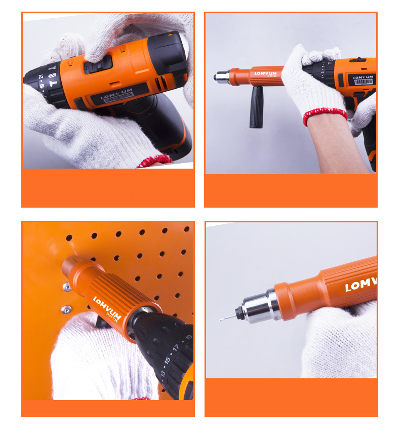 LOMVUM – Pistolet à riveter électrique