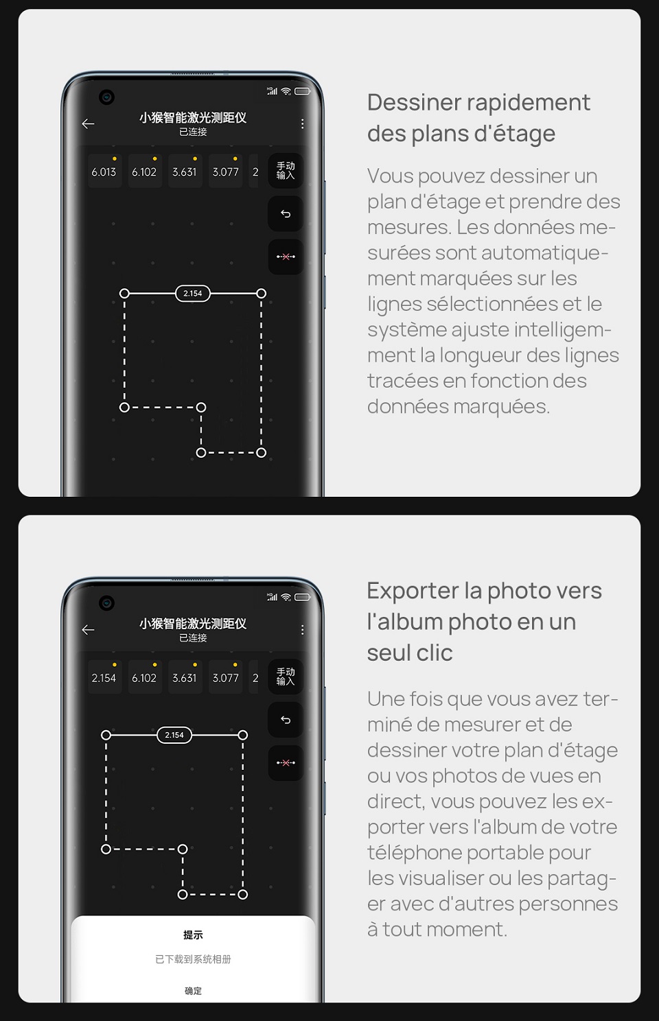 HOTO – télémètre Laser Intelligent