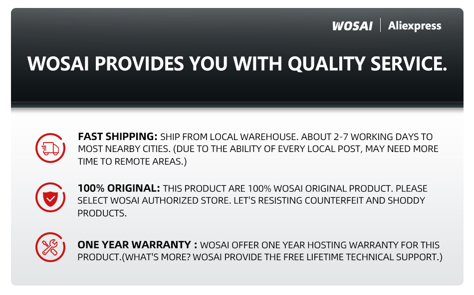 WOSAI perceuse sans fil 16V
