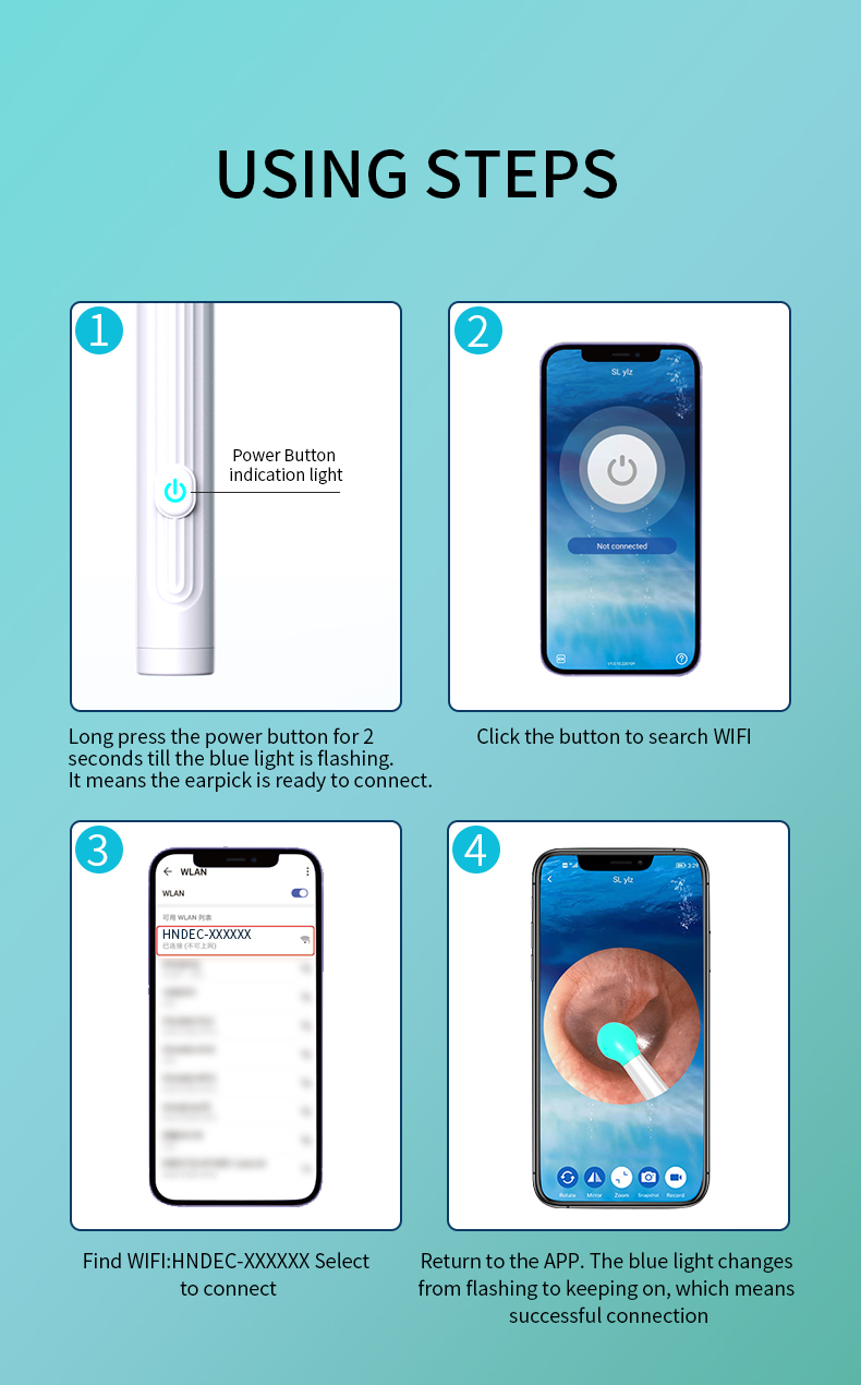 NATFIRE – cuillère d'élimination de cire Visible