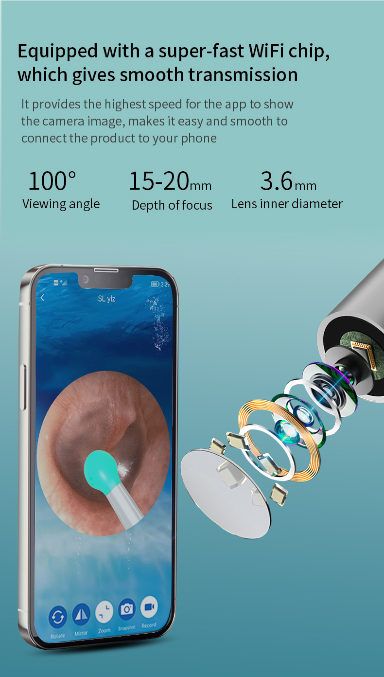 NATFIRE – cuillère d'élimination de cire Visible