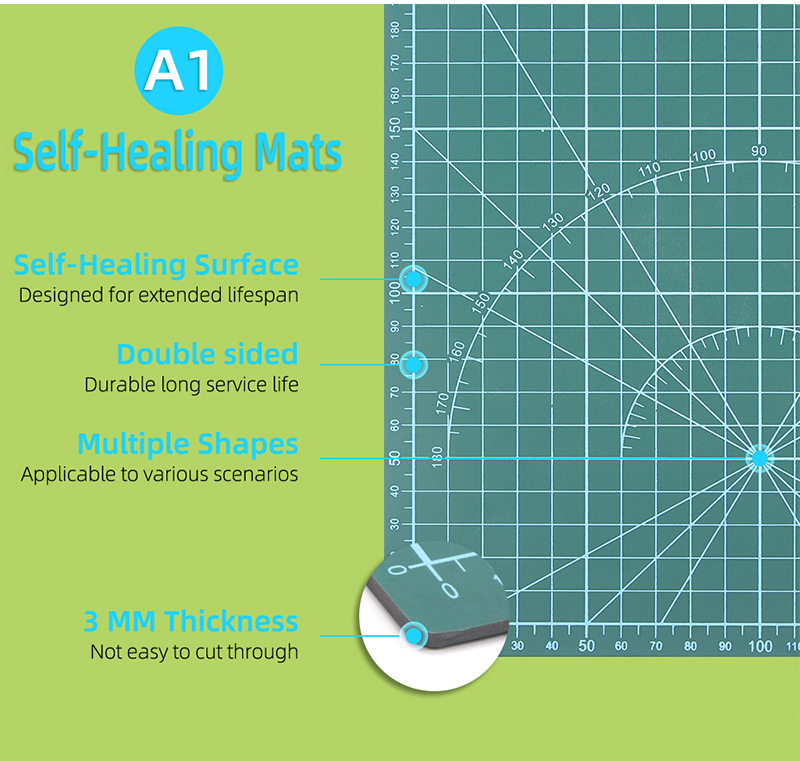 Tapis de découpe en PVC A1/A2/A3/A4
