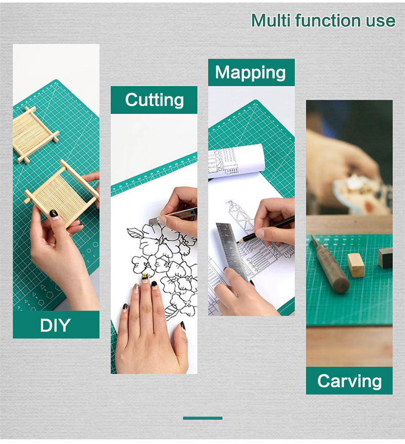 Tapis de découpe en PVC A1/A2/A3/A4