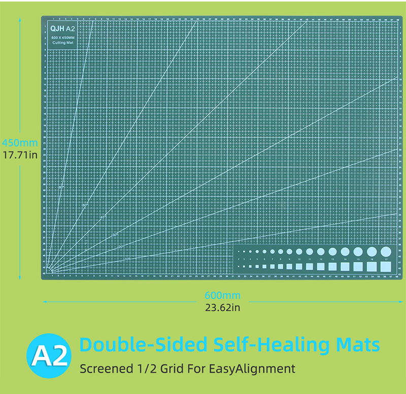 Tapis de découpe en PVC A1/A2/A3/A4