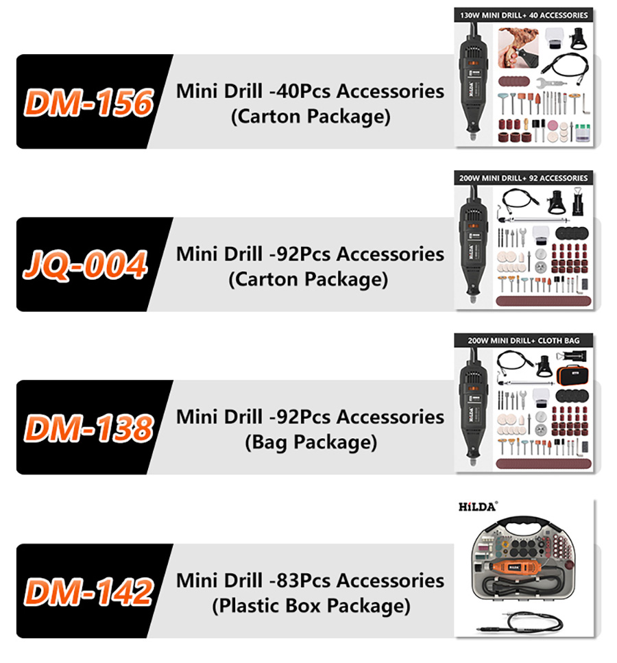 HILDA Mini perceuse électrique