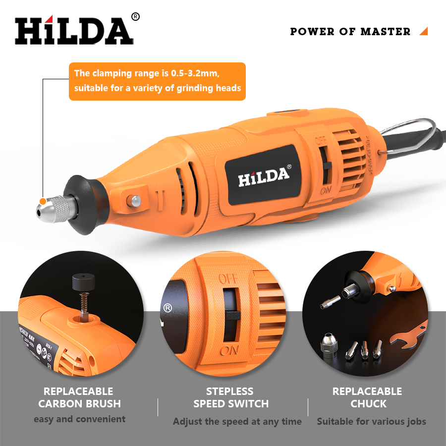 HILDA Mini perceuse électrique