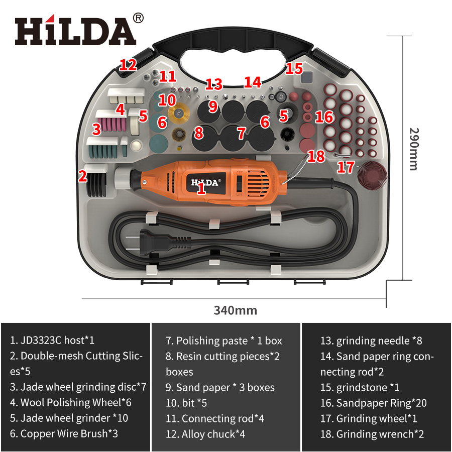 HILDA Mini perceuse électrique