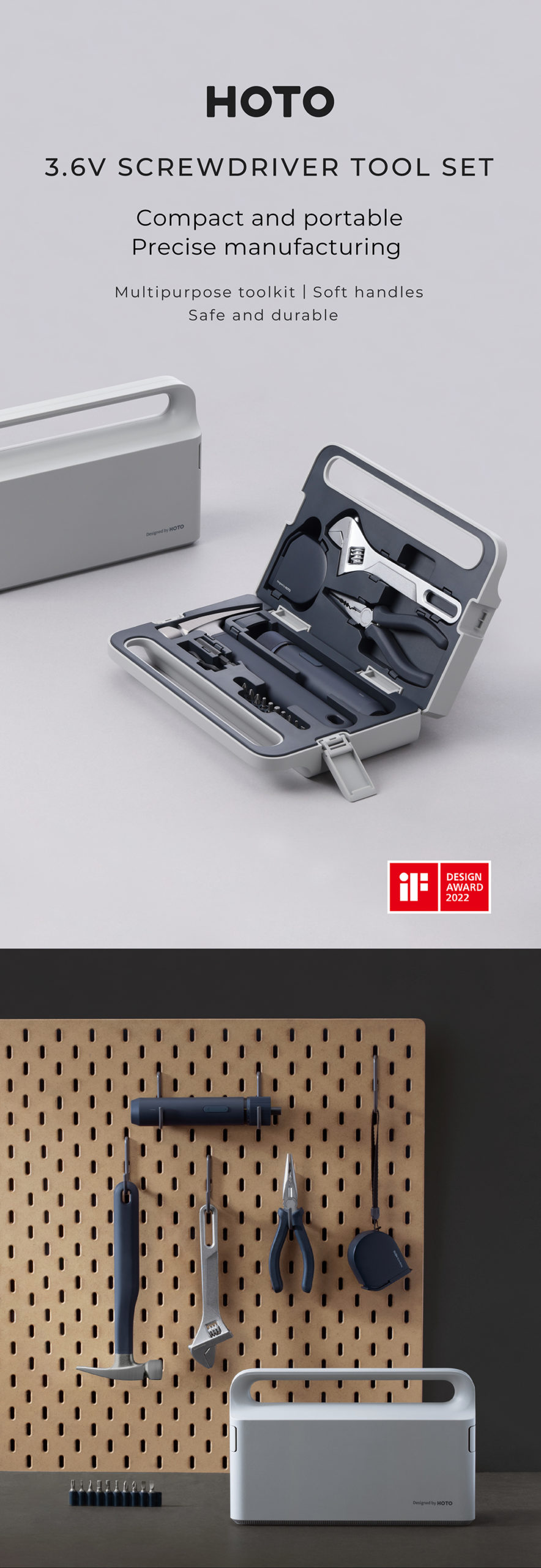 HOTO – tournevis électrique, Kit d'outils de réparatio HOTO – tournevis électrique, Kit d'outils de réparatio