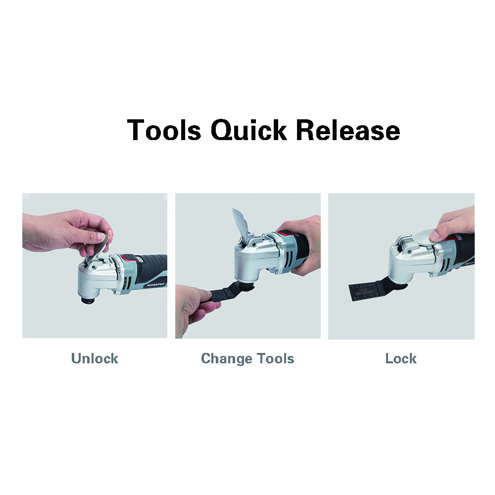 WORKPRO – outils électriques multifonctions oscillants