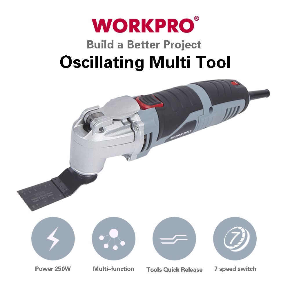 WORKPRO – outils électriques multifonctions oscillants