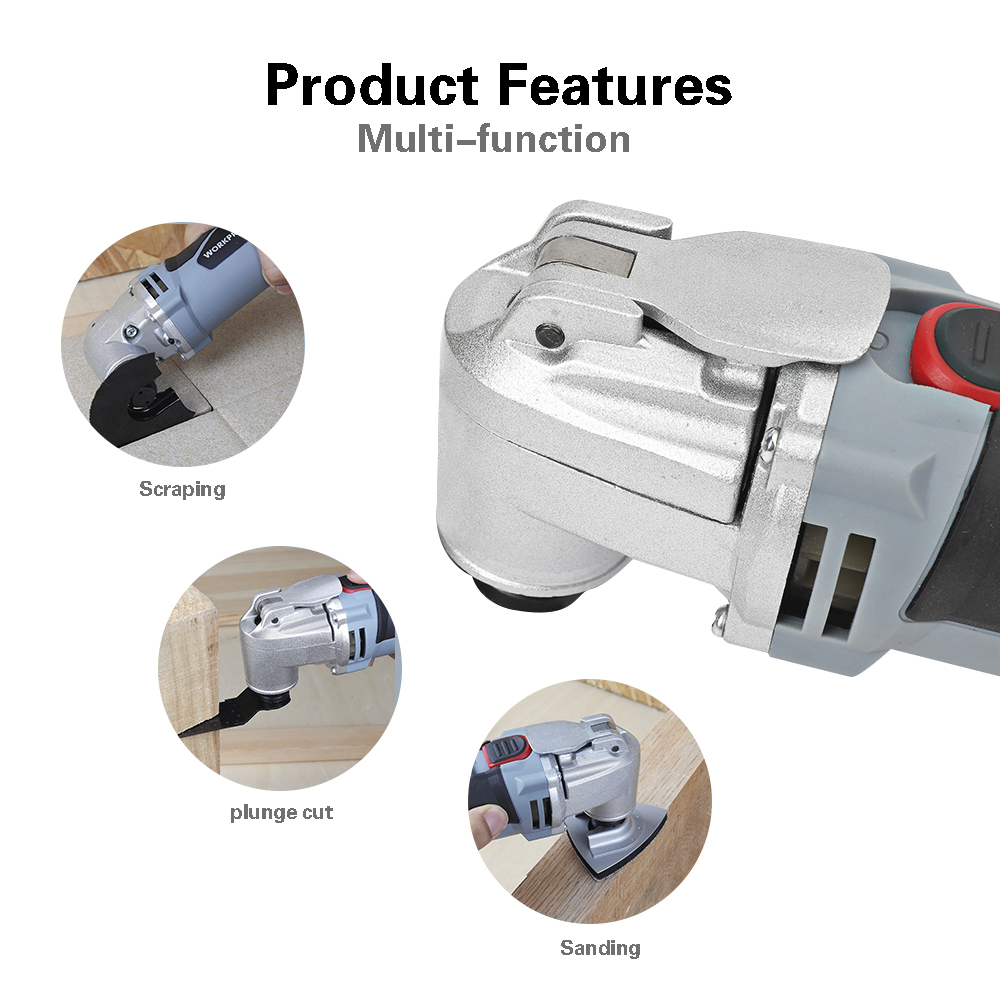 WORKPRO – outils électriques multifonctions oscillants