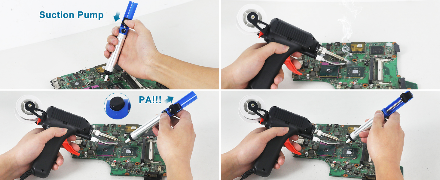 NEWACALOX – pistolet à fer à souder 80W EU/US