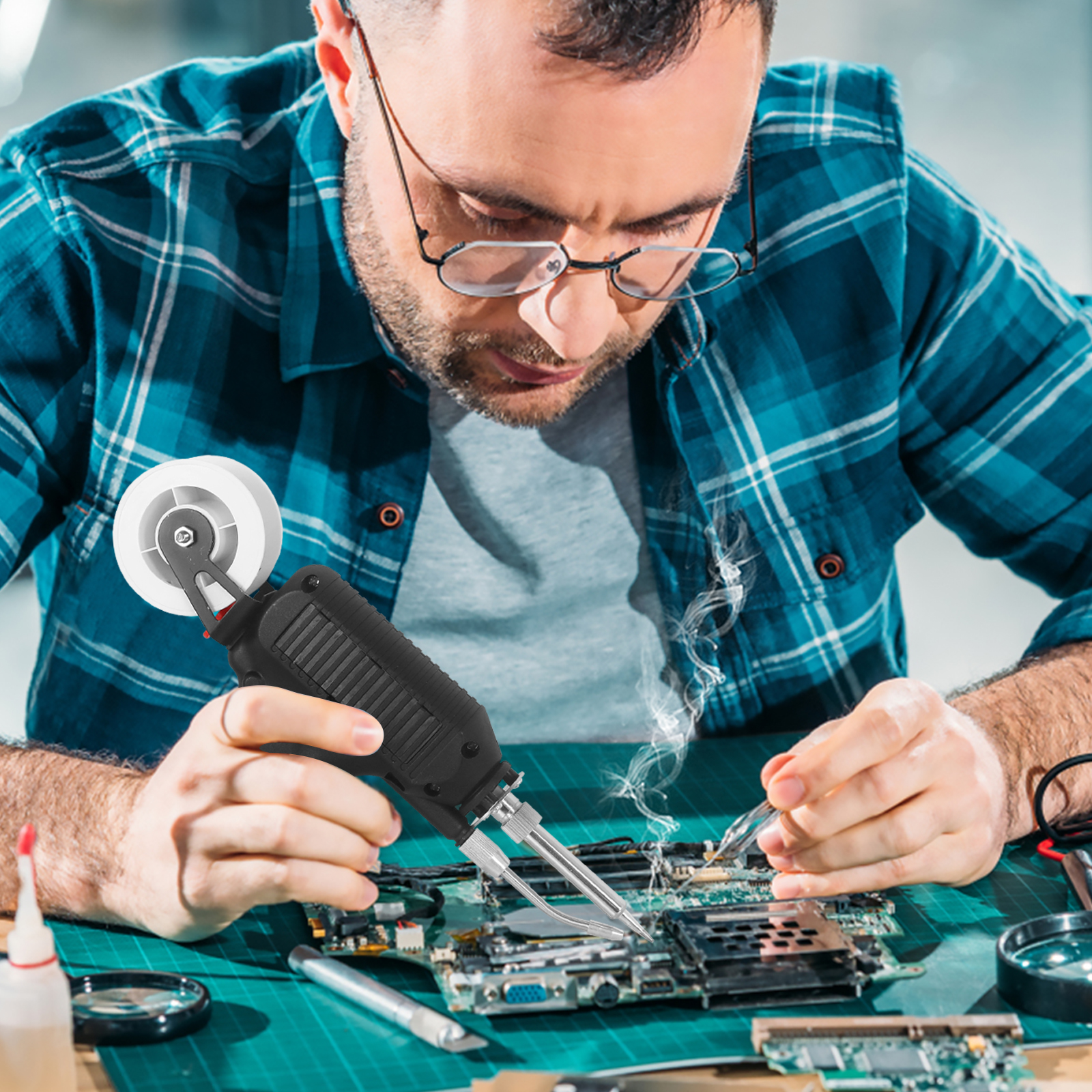 NEWACALOX – pistolet à fer à souder 80W EU/US