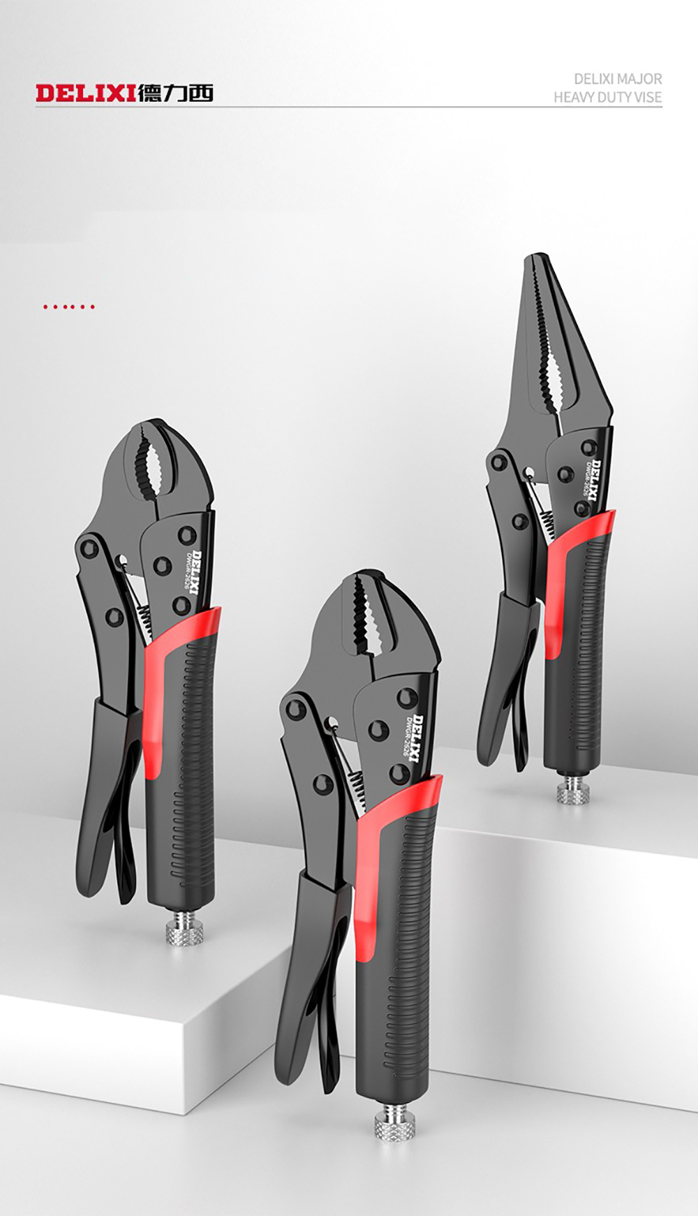 DELIXI – pince à pression universelle