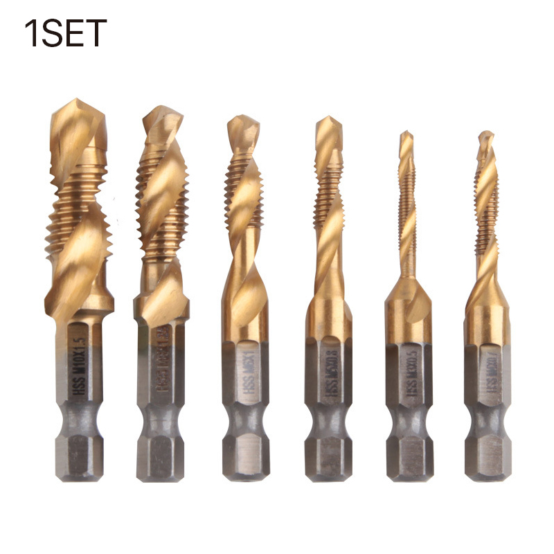 Jeu de forets à tige hexagonale