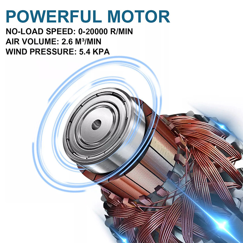 Kamolee – souffleur d'air électrique sans fil