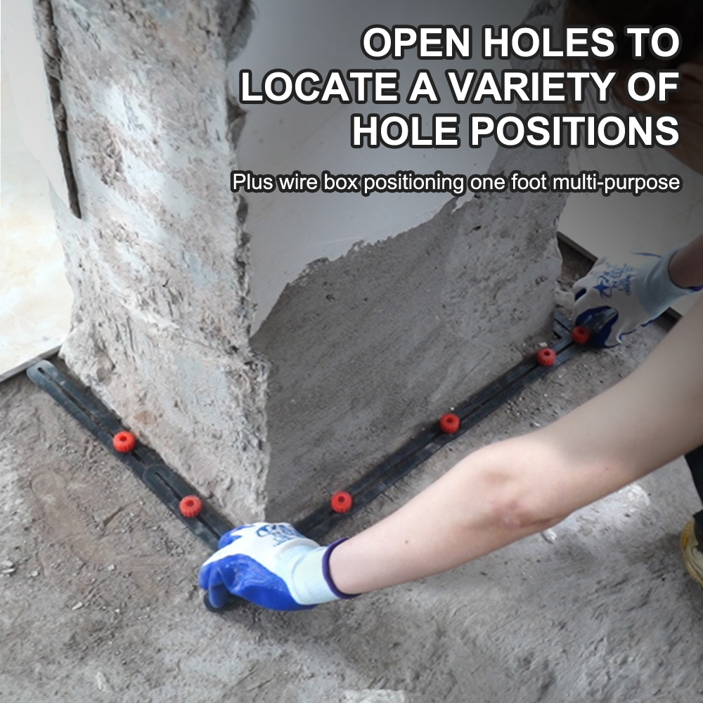 Règle de mesure multi-angle en alliage